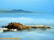 Mrchenhafter Blick zur maurischen Burg