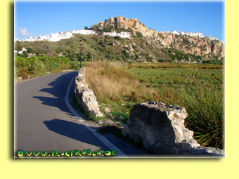 Blick von Monte de los Almendros auf Saobrena